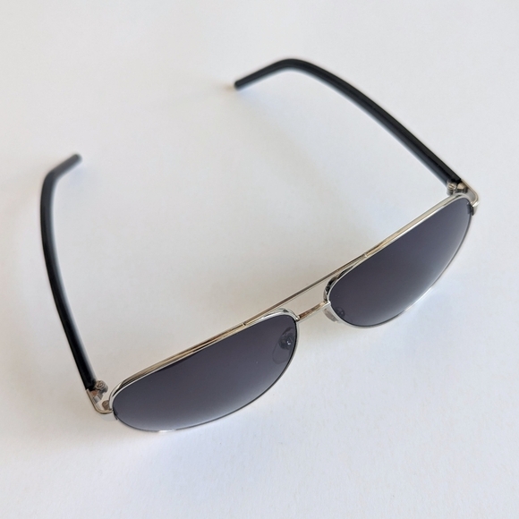 Marc Jacobs Marc 71/s 084j Hd Aviator Sunglasses Black Silver, Hardcover Case - Picture 3 of 14
